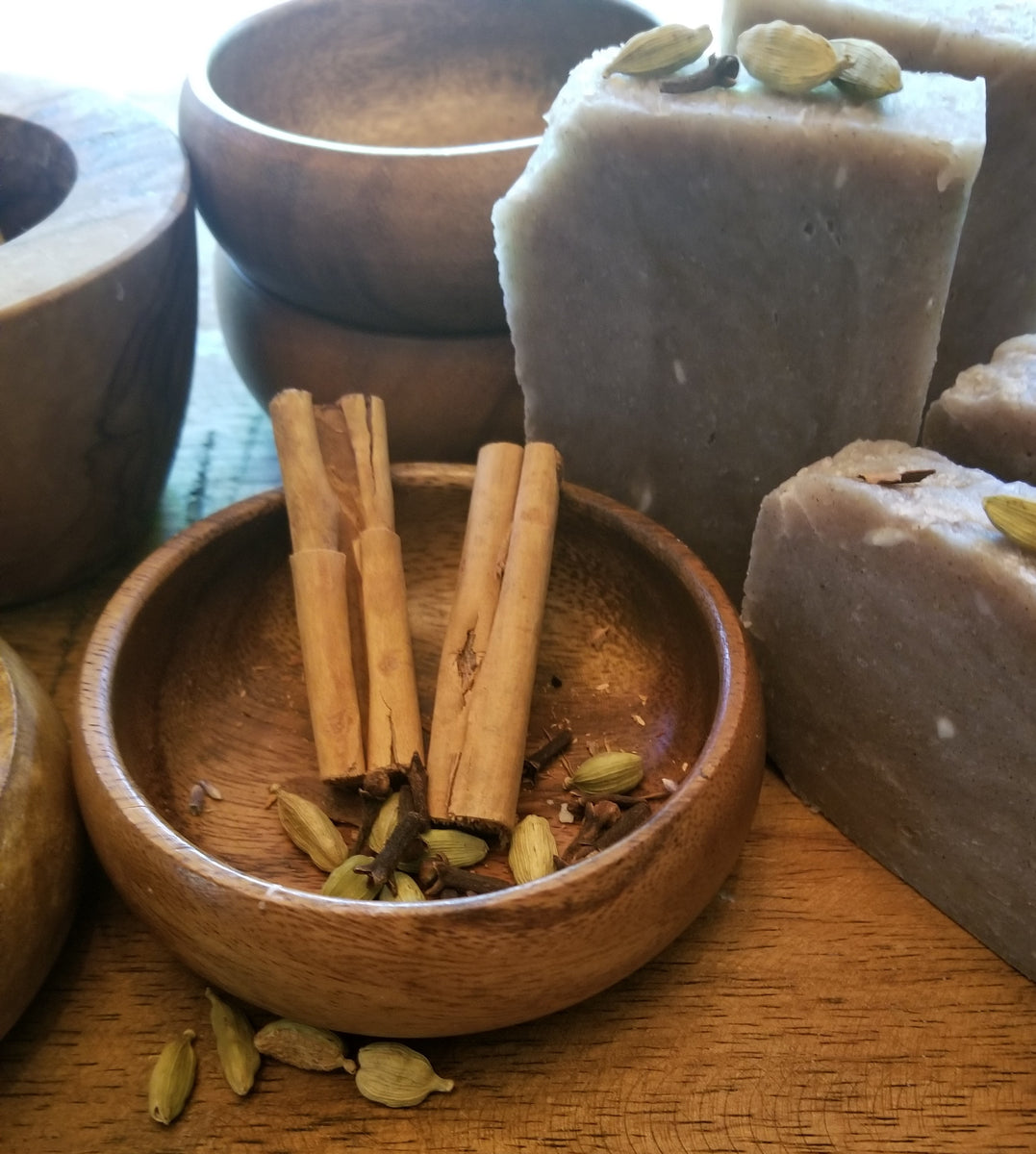 Cinnamon and Clove Homemade Lotion Bars