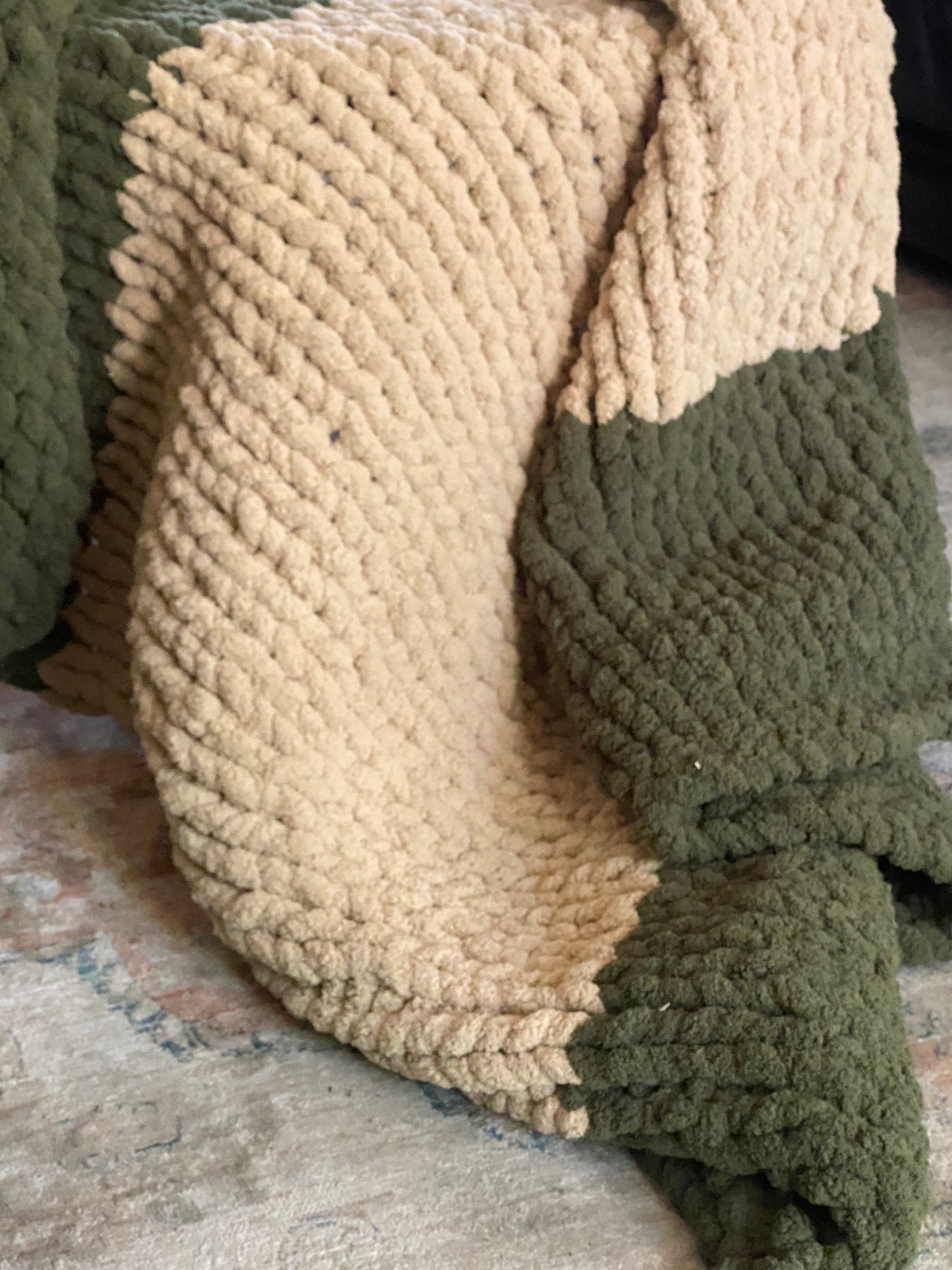 Forest green best sale blanket throw